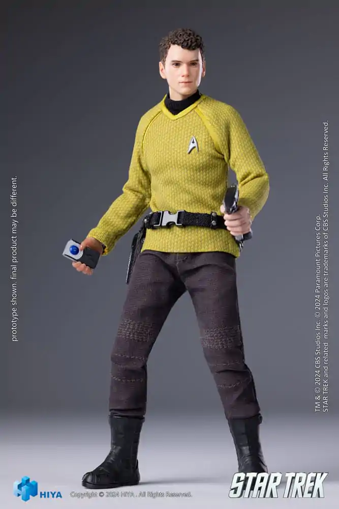 Star Trek 2009 Exquisite Super Series Akcijska Figura 1/12 Chekov 16 cm fotografija izdelka