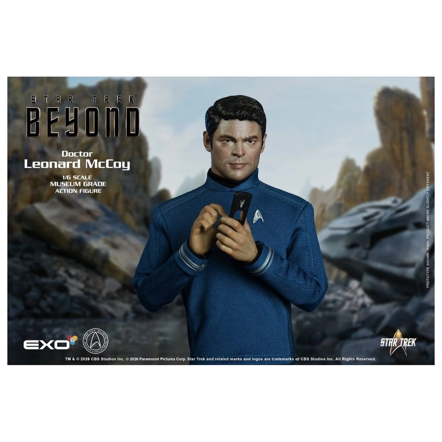 Star Trek Beyond akcijska figura 1/6 Dr. 'Bones' McCoy 30 cm fotografija izdelka