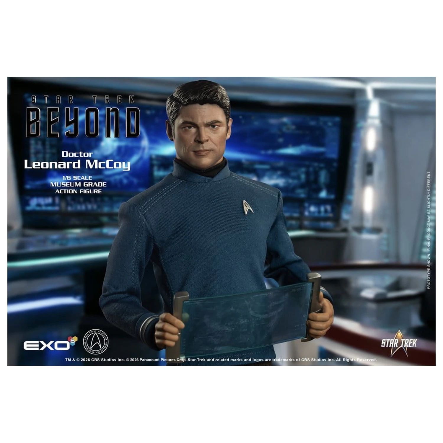 Star Trek Beyond akcijska figura 1/6 Dr. 'Bones' McCoy 30 cm fotografija izdelka