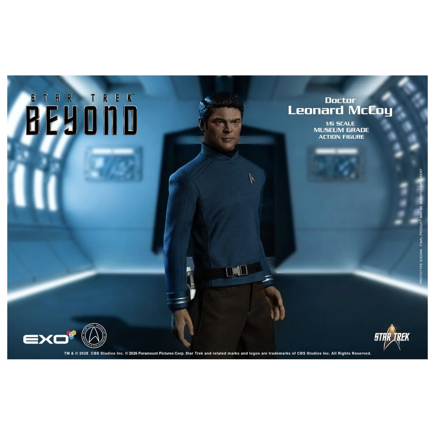 Star Trek Beyond akcijska figura 1/6 Dr. 'Bones' McCoy 30 cm fotografija izdelka