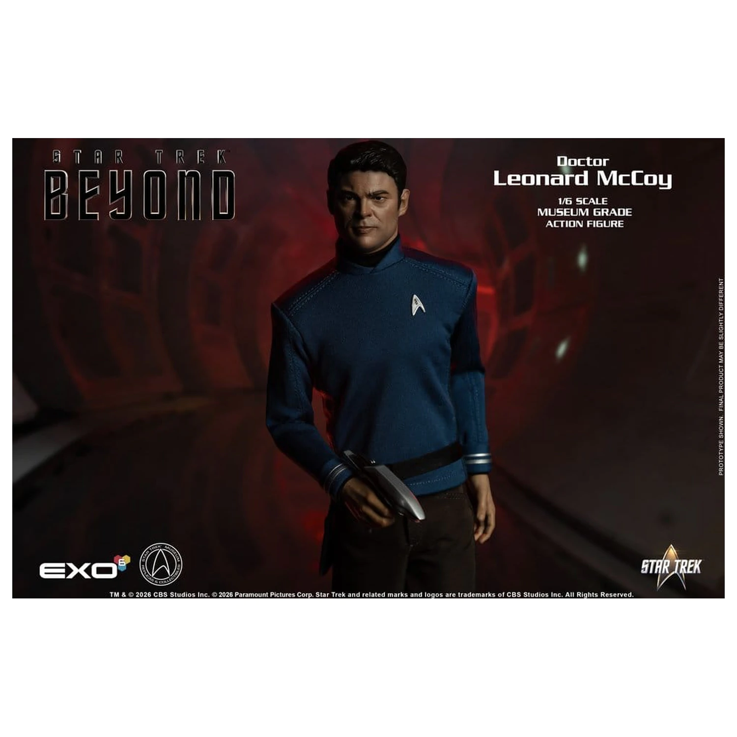 Star Trek Beyond akcijska figura 1/6 Dr. 'Bones' McCoy 30 cm fotografija izdelka
