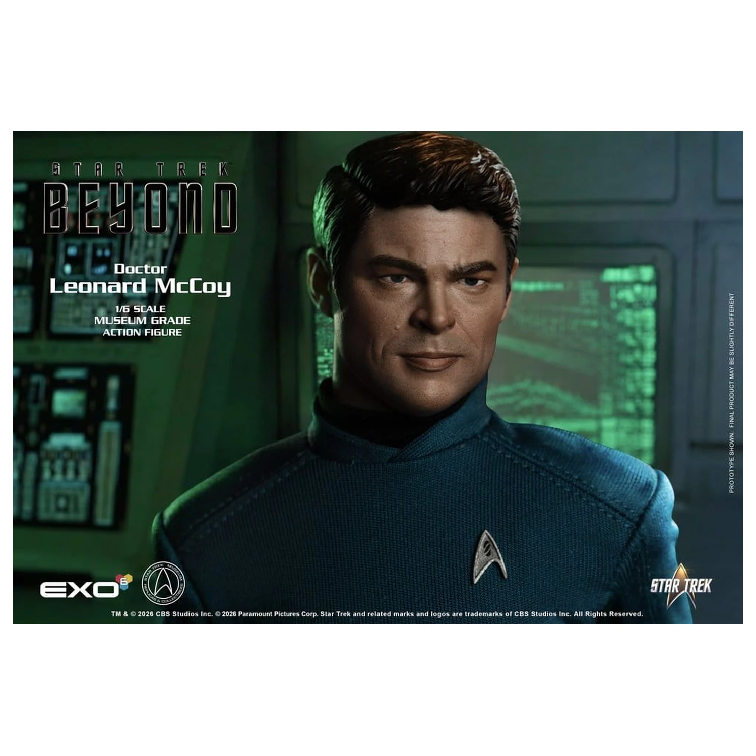 Star Trek Beyond akcijska figura 1/6 Dr. 'Bones' McCoy 30 cm fotografija izdelka