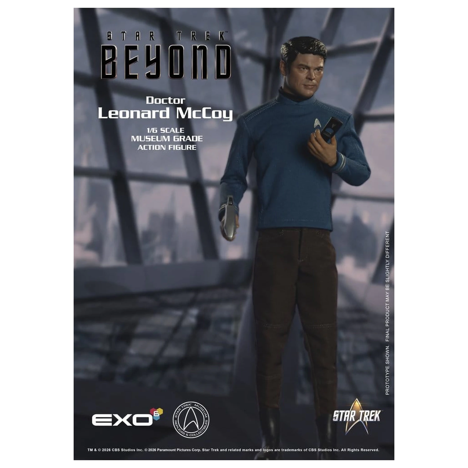 Star Trek Beyond akcijska figura 1/6 Dr. 'Bones' McCoy 30 cm fotografija izdelka