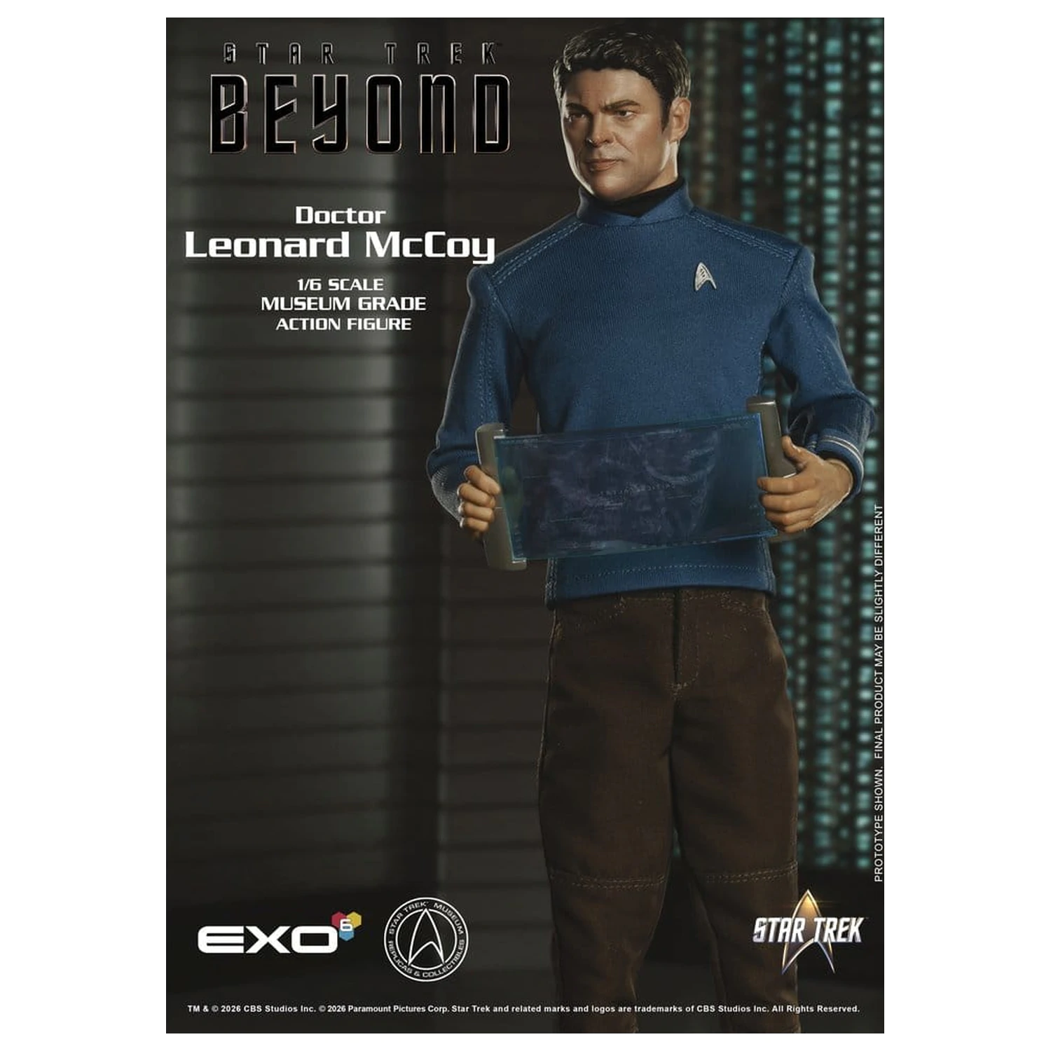 Star Trek Beyond akcijska figura 1/6 Dr. 'Bones' McCoy 30 cm fotografija izdelka