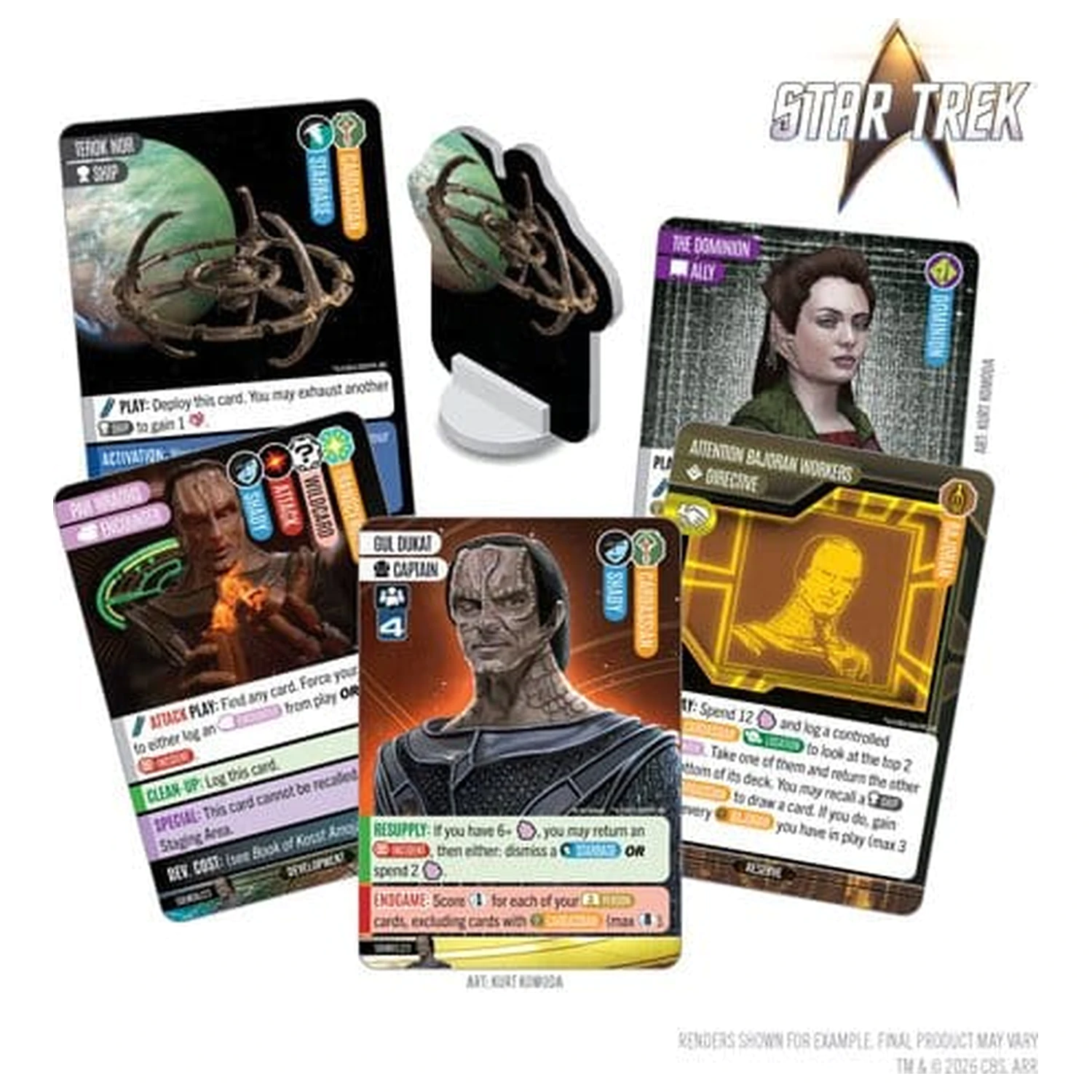Star Trek: Captain's Chair Card Game: Dolžnost in čast *angleška različica* fotografija izdelka