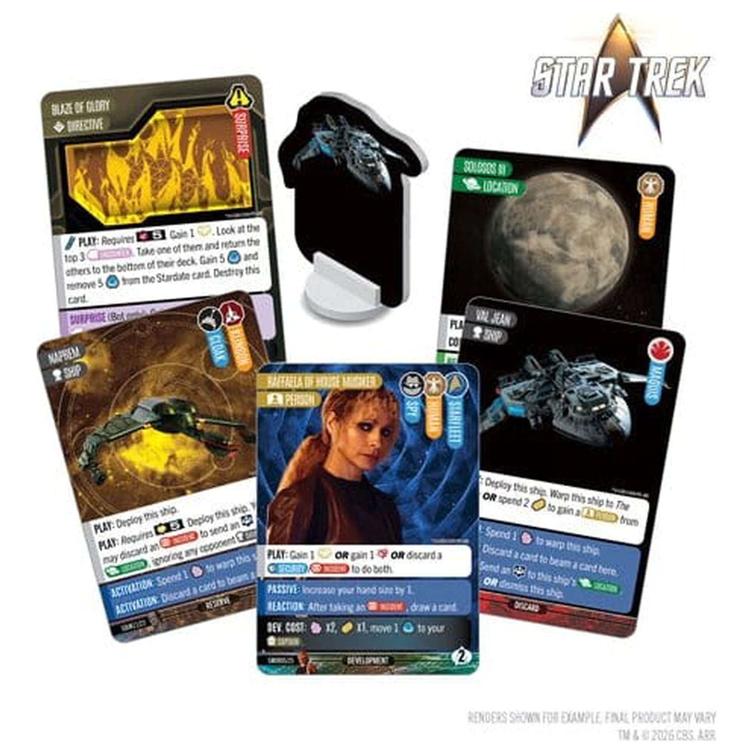 Star Trek: Captain's Chair Card Game: Dolžnost in čast *angleška različica* fotografija izdelka