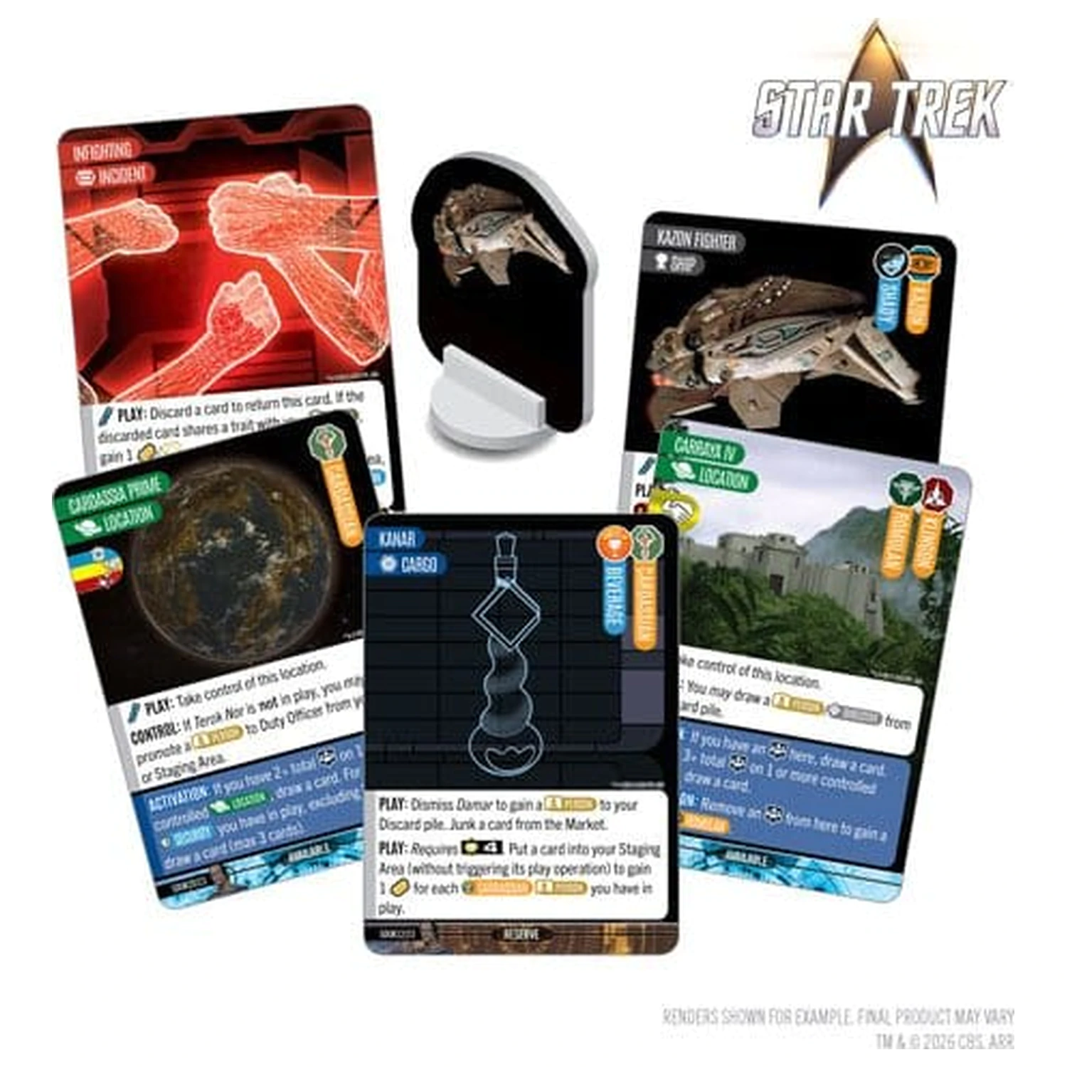 Star Trek: Captain's Chair Card Game: Dolžnost in čast *angleška različica* fotografija izdelka