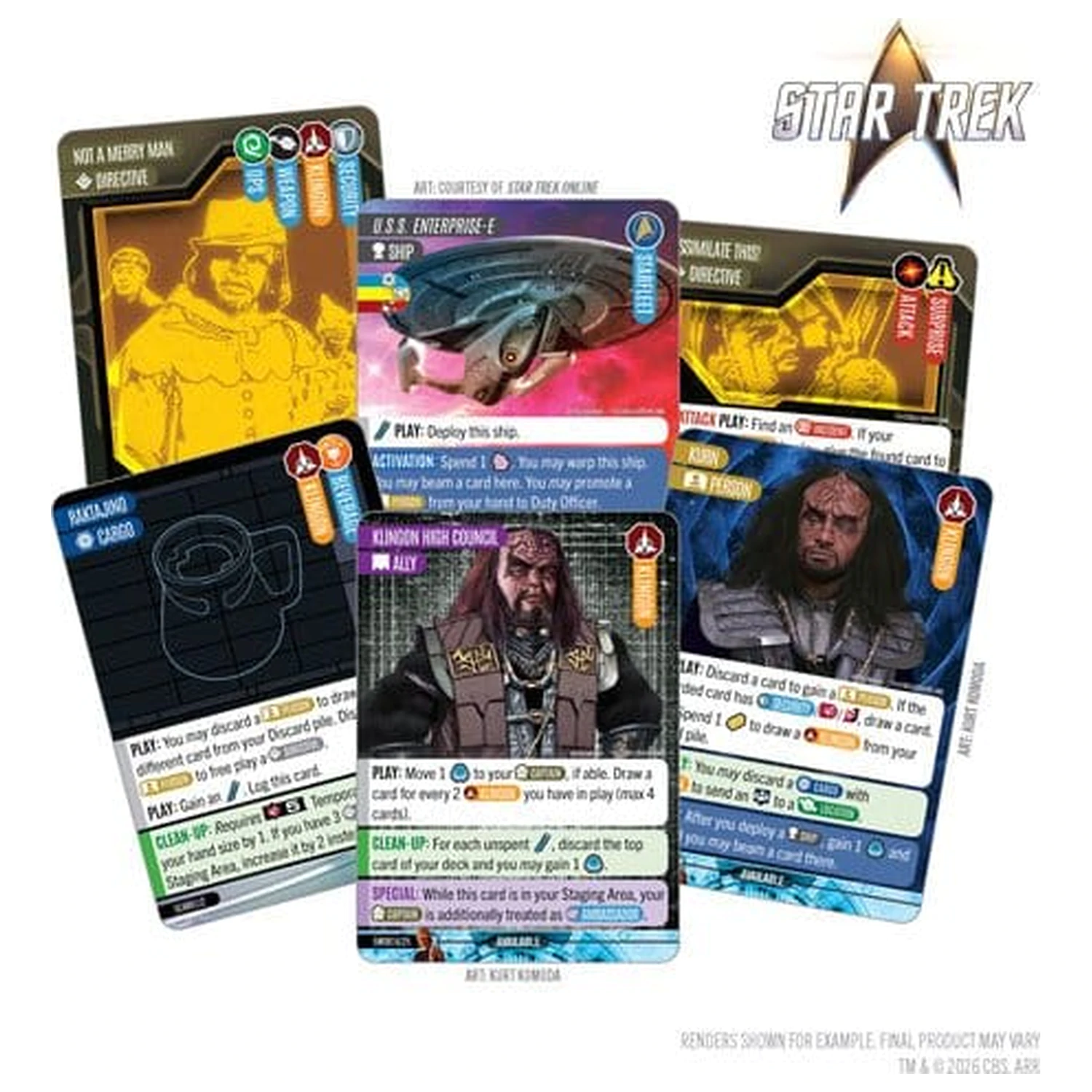 Star Trek: Captain's Chair Card Game: Dolžnost in čast *angleška različica* fotografija izdelka