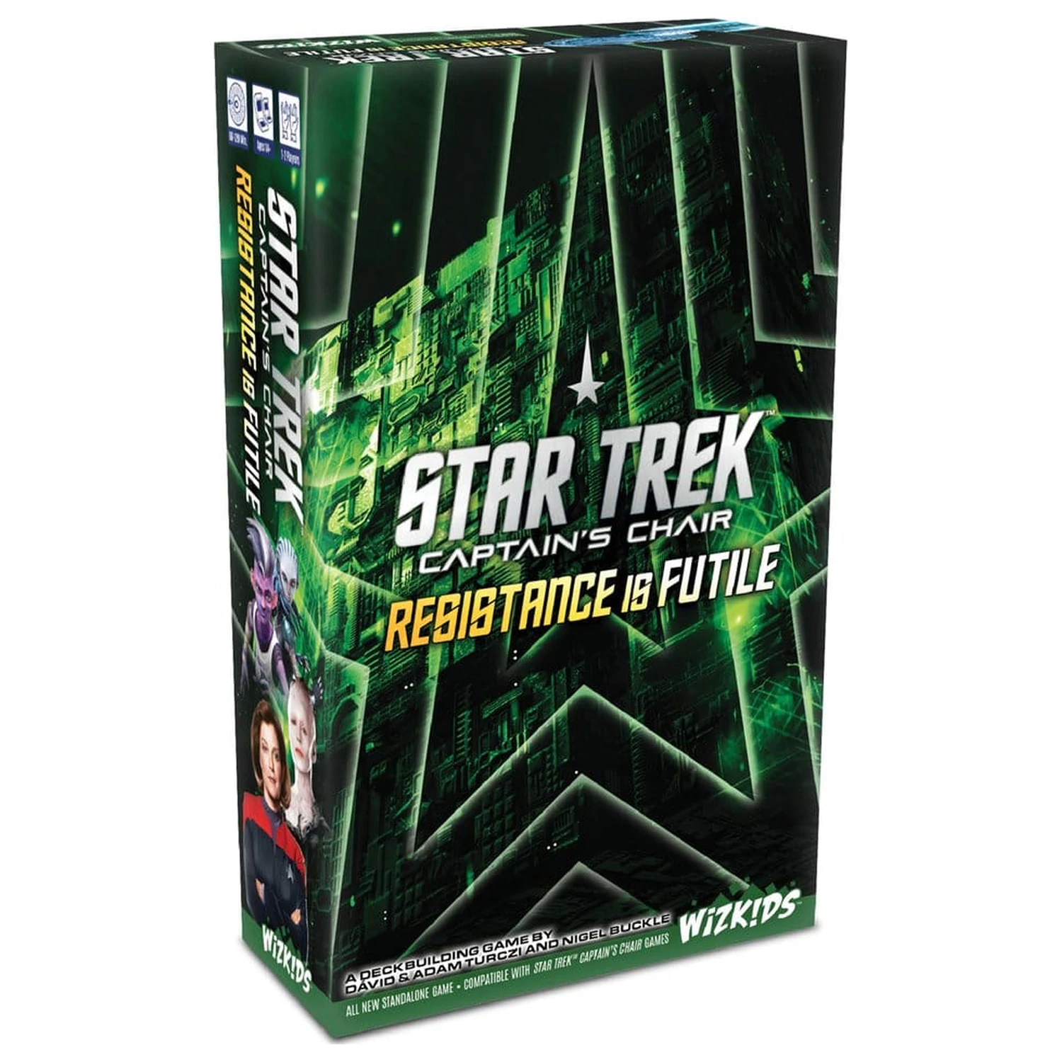 Star Trek: Captain's Chair Card Game: Resistance is Futile *angleška različica* fotografija izdelka