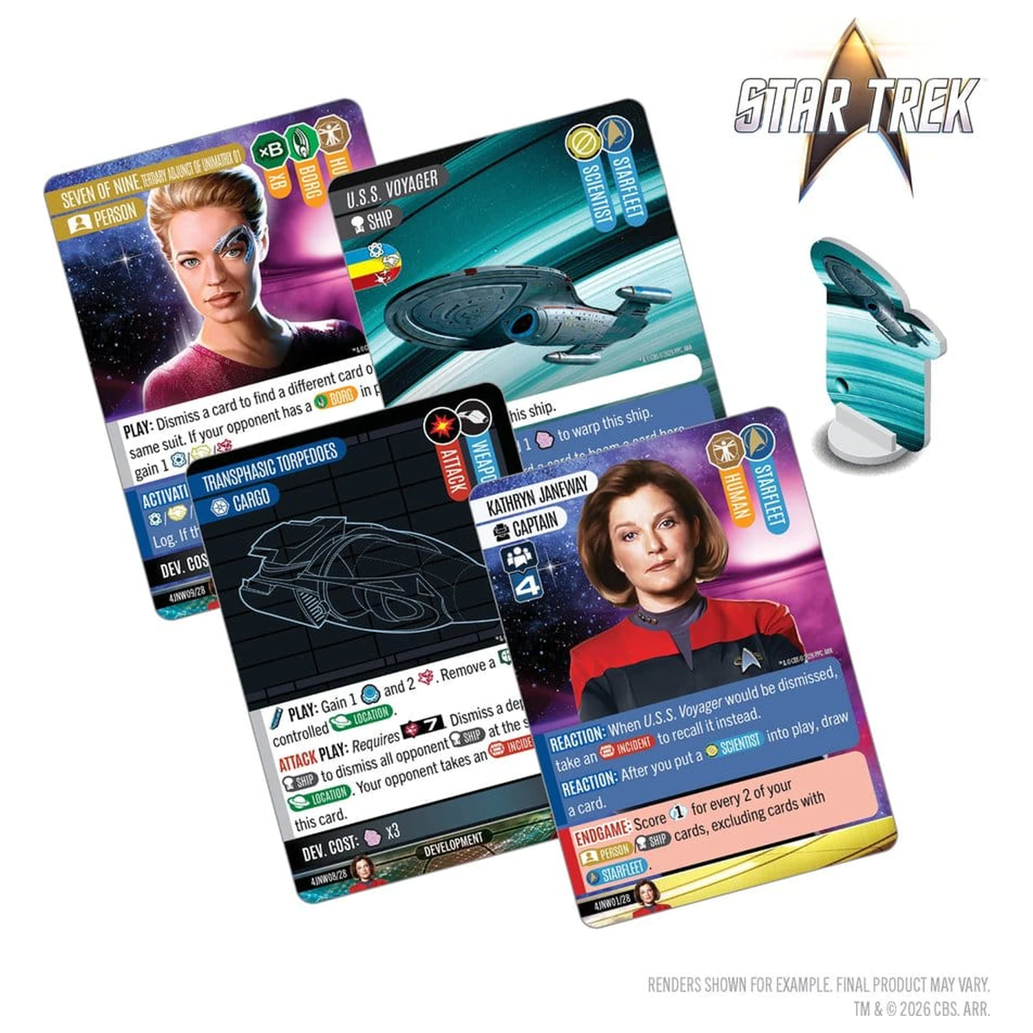 Star Trek: Captain's Chair Card Game: Resistance is Futile *angleška različica* fotografija izdelka