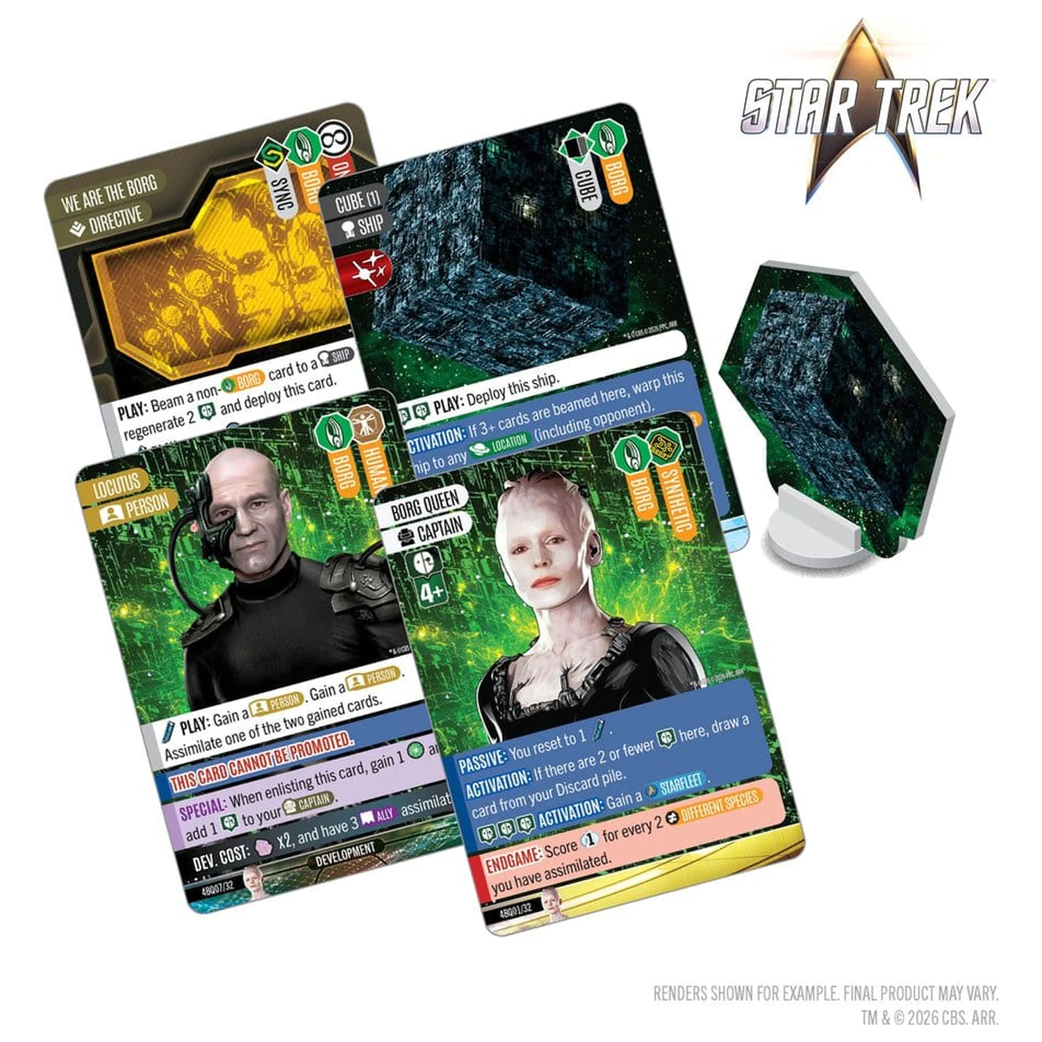 Star Trek: Captain's Chair Card Game: Resistance is Futile *angleška različica* fotografija izdelka