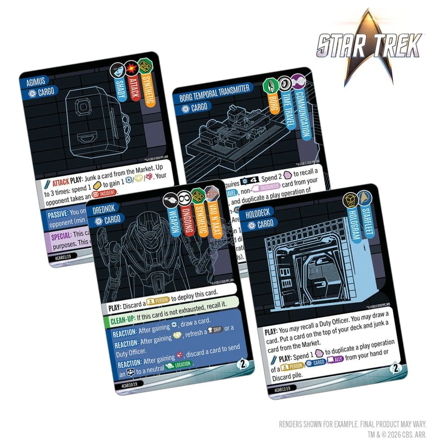 Star Trek: Captain's Chair Card Game: Resistance is Futile *angleška različica* fotografija izdelka