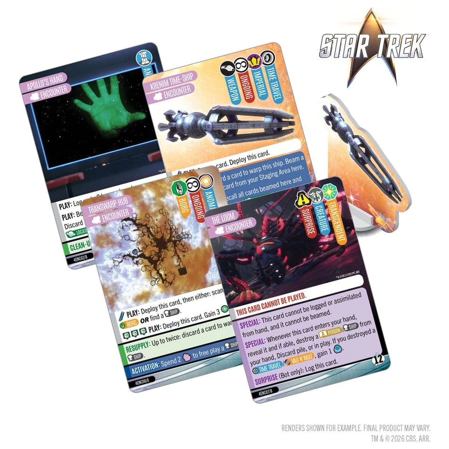 Star Trek: Captain's Chair Card Game: Resistance is Futile *angleška različica* fotografija izdelka