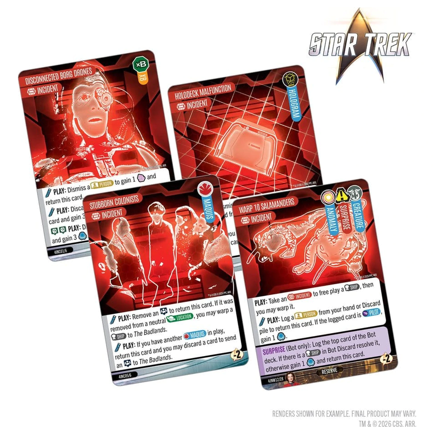 Star Trek: Captain's Chair Card Game: Resistance is Futile *angleška različica* fotografija izdelka