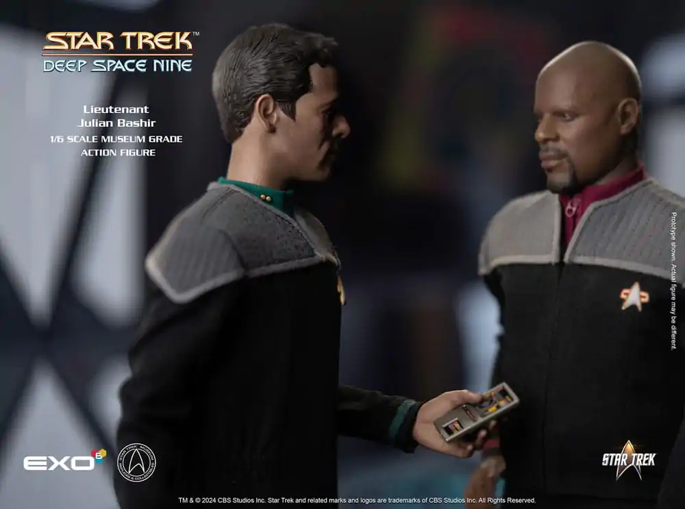 Star Trek: Deep Space Nine Action Figure 1/6 Dr. Julian Bashir 30 cm Akcijska Figura fotografija izdelka