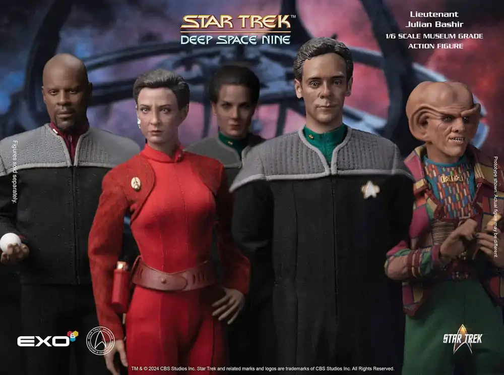 Star Trek: Deep Space Nine Action Figure 1/6 Dr. Julian Bashir 30 cm Akcijska Figura fotografija izdelka