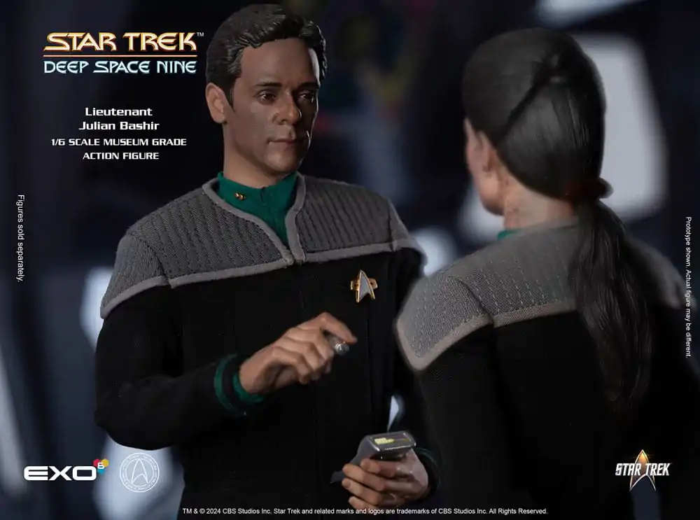 Star Trek: Deep Space Nine Action Figure 1/6 Dr. Julian Bashir 30 cm Akcijska Figura fotografija izdelka