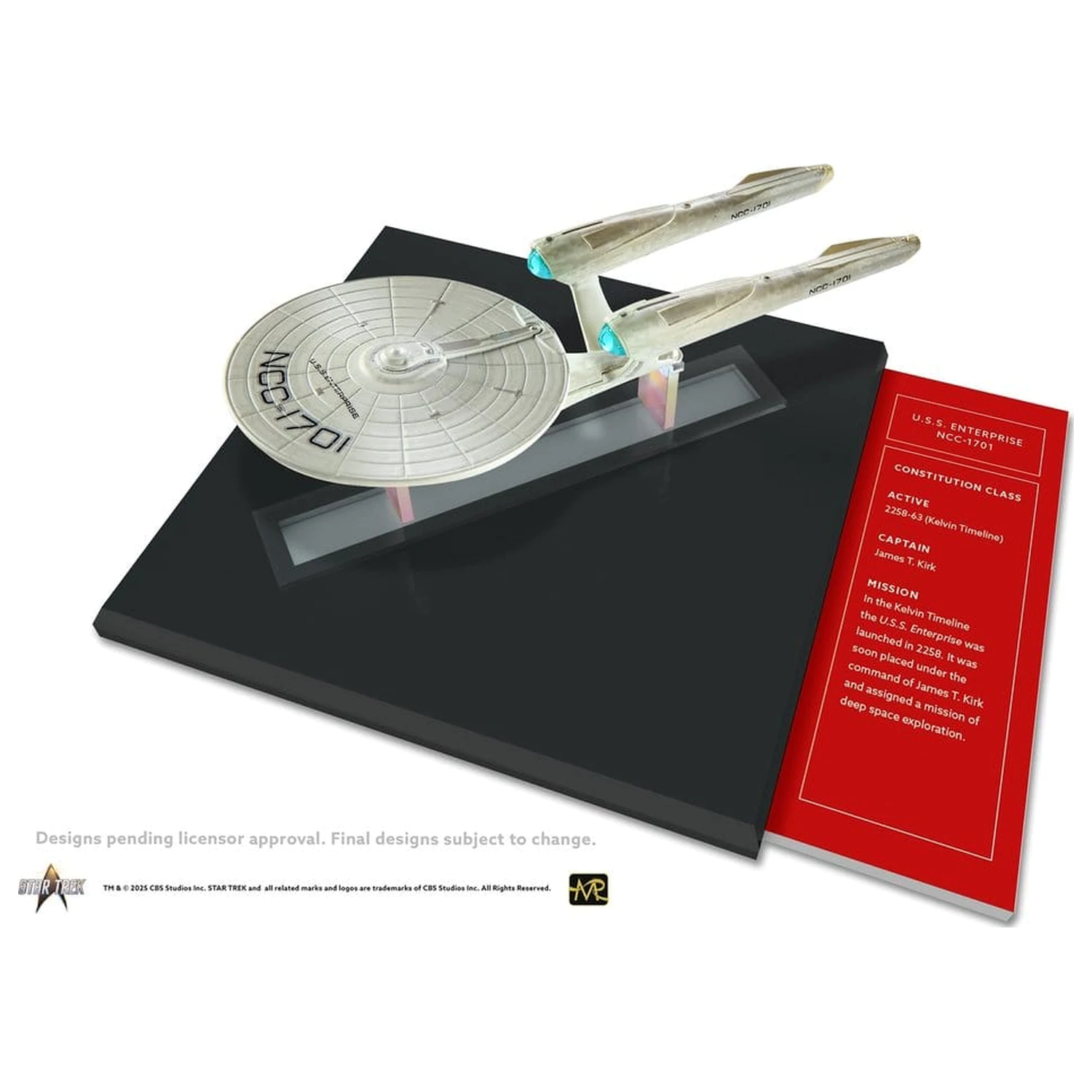 Star Trek Kovinski model U.S.S. Enterprise NCC-1701 (Kelvin Timeline) 10 cm fotografija izdelka