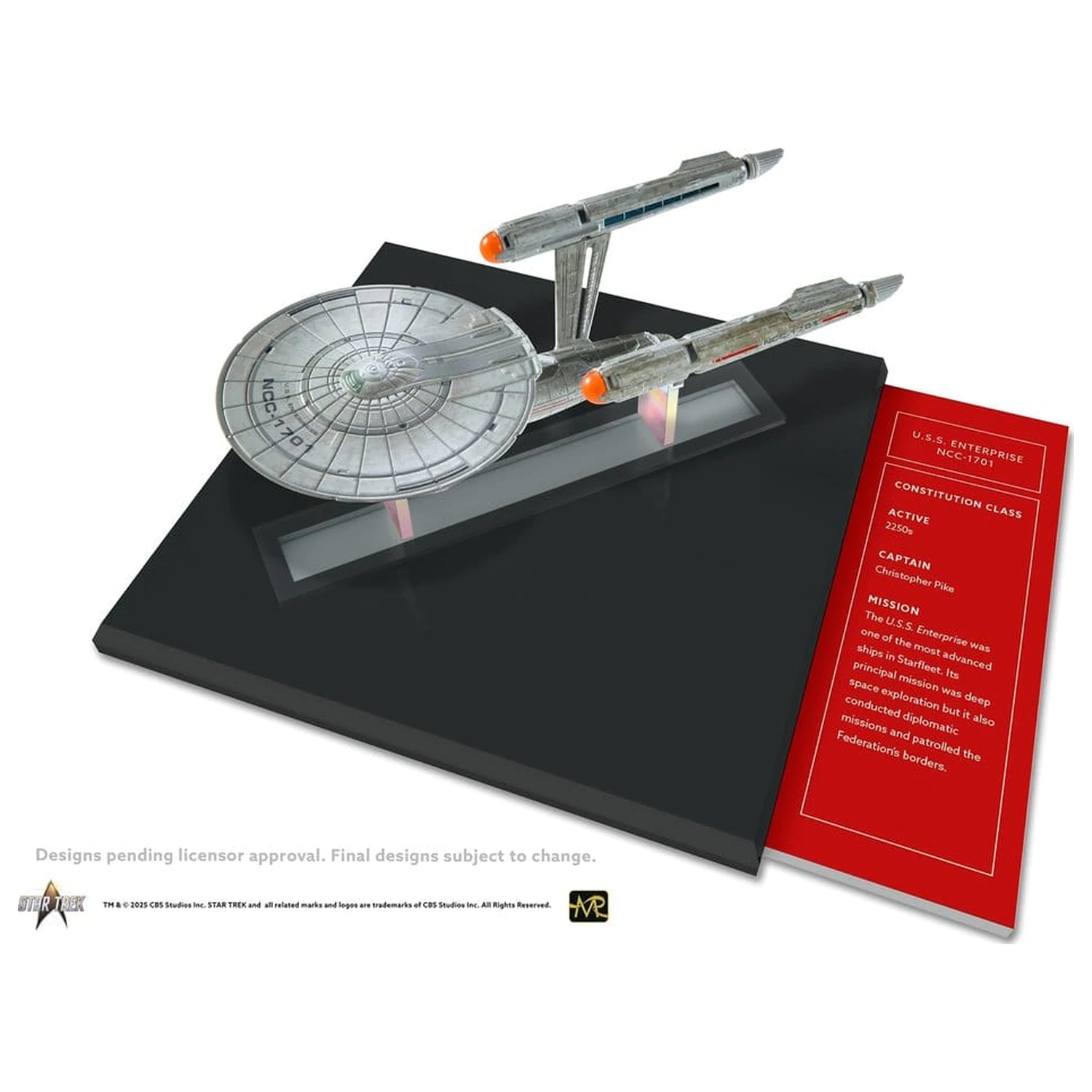 Star Trek Die-Cast Model U.S.S. Enterprise NCC-1701 (Strange New Worlds) 10 cm fotografija izdelka