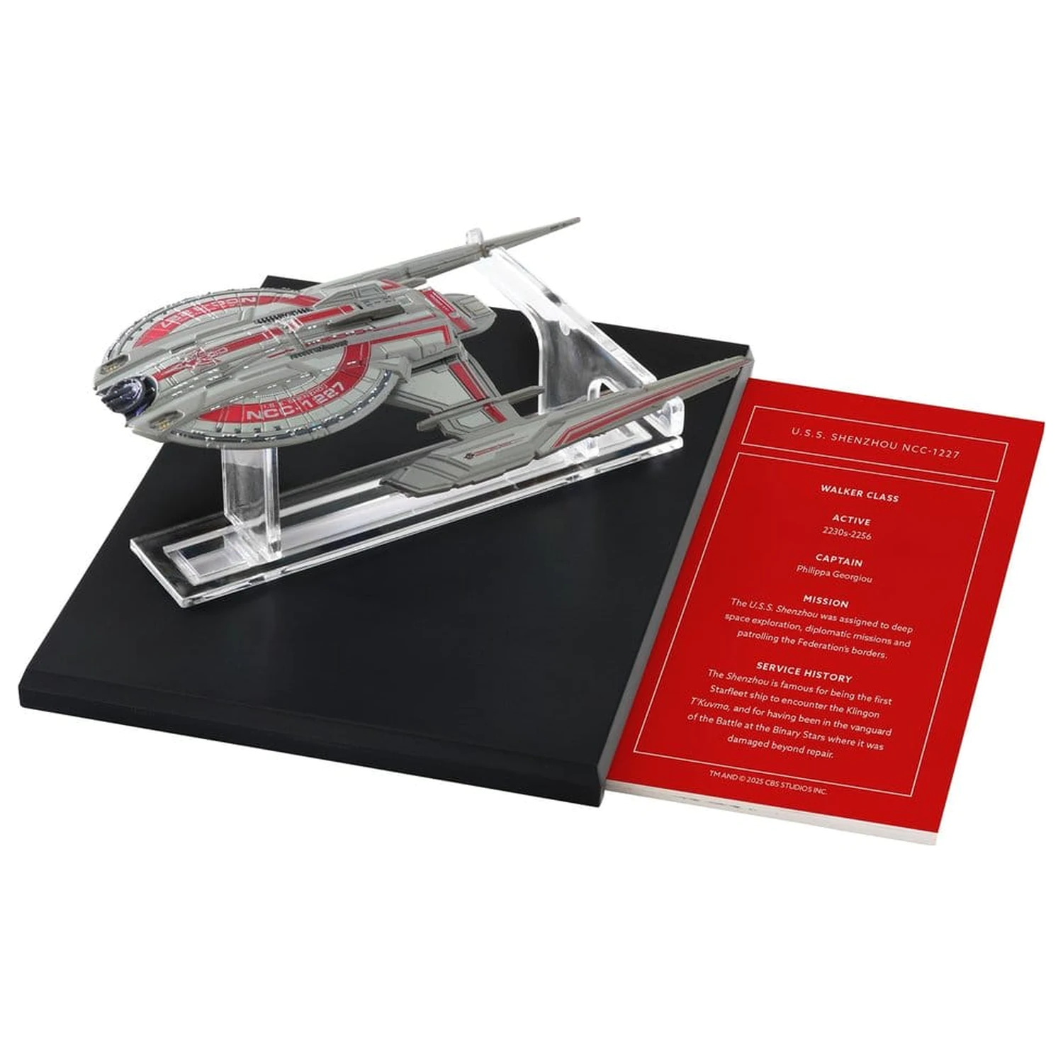 Star Trek kovinski model U.S.S. Shenzhou NCC-1227 10 cm fotografija izdelka