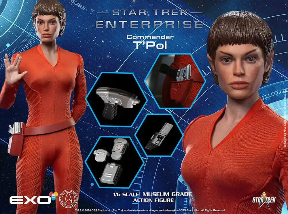 Star Trek: Enterprise figurica 1/6 Commander T'Pol 28 cm fotografija izdelka