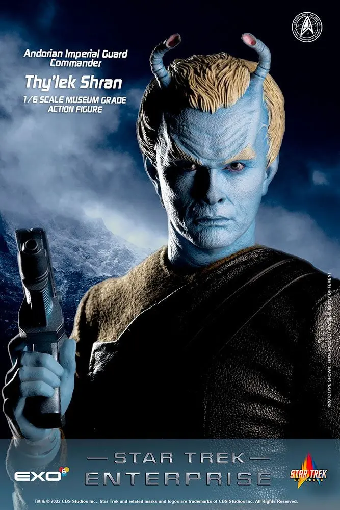 Star Trek: Enterprise Akcijska figura 1/6 Thy'lek Shran 29 cm fotografija izdelka