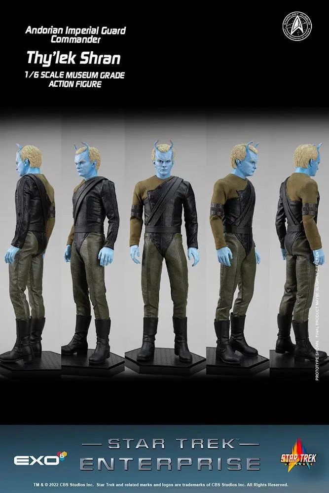 Star Trek: Enterprise Akcijska figura 1/6 Thy'lek Shran 29 cm fotografija izdelka