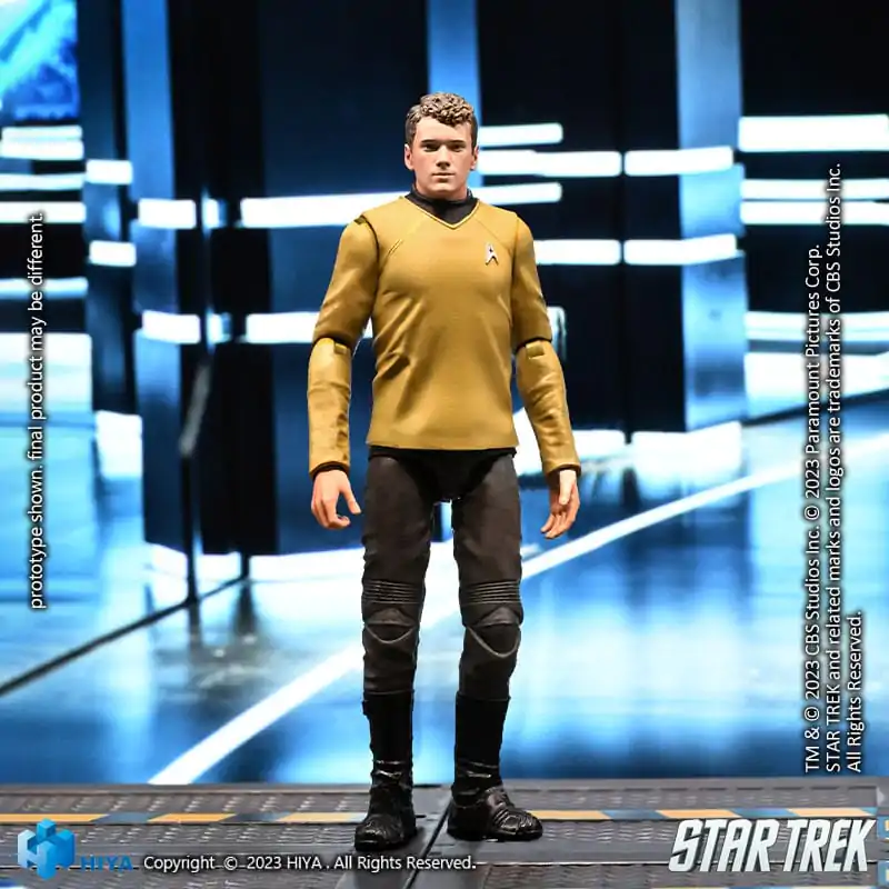 Star Trek Exquisite Mini akcijska figura 1/18 Star Trek 2009 Chekov 10 cm fotografija izdelka