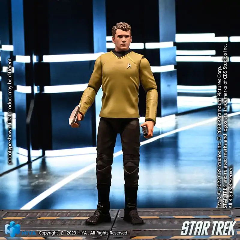 Star Trek Exquisite Mini akcijska figura 1/18 Star Trek 2009 Chekov 10 cm fotografija izdelka