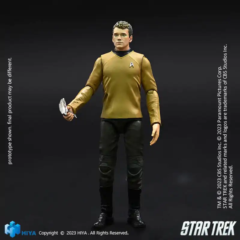 Star Trek Exquisite Mini akcijska figura 1/18 Star Trek 2009 Chekov 10 cm fotografija izdelka