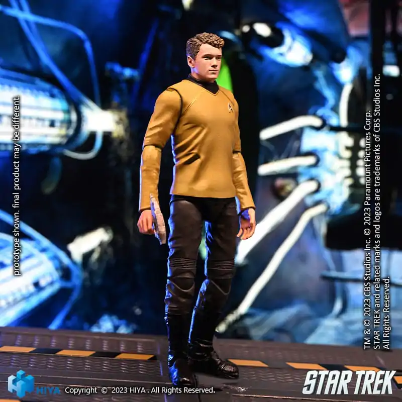 Star Trek Exquisite Mini akcijska figura 1/18 Star Trek 2009 Chekov 10 cm fotografija izdelka