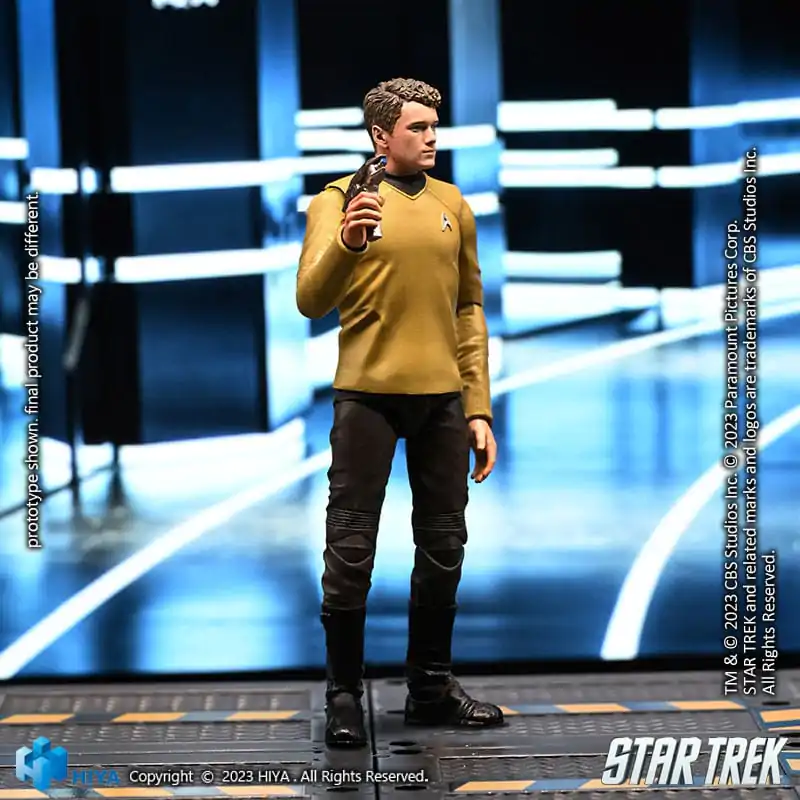 Star Trek Exquisite Mini akcijska figura 1/18 Star Trek 2009 Chekov 10 cm fotografija izdelka