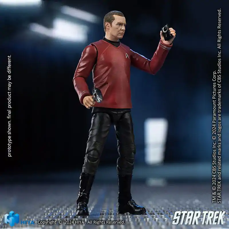 Star Trek Exquisite Mini akcijska figura 1/18 Star Trek 2009 Scotty 10 cm fotografija izdelka