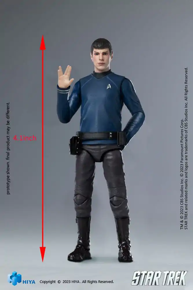 Star Trek Izvrstna Mini Akcijska Figura 1/18 Star Trek 2009 Spock 10 cm fotografija izdelka