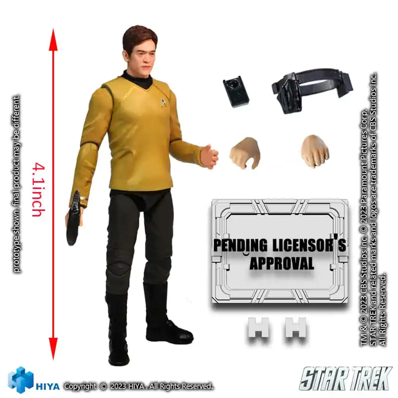 Star Trek Izvrstna Mini Akcijska Figura 1/18 Star Trek 2009 Sulu 10 cm fotografija izdelka