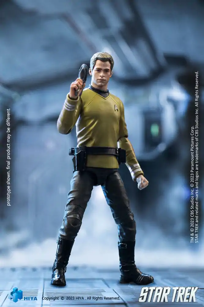 Star Trek Exquisite Mini akcijska figura 1/18 Star Trek 2009 Kirk 10 cm fotografija izdelka