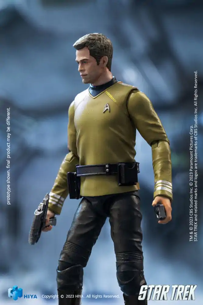 Star Trek Exquisite Mini akcijska figura 1/18 Star Trek 2009 Kirk 10 cm fotografija izdelka