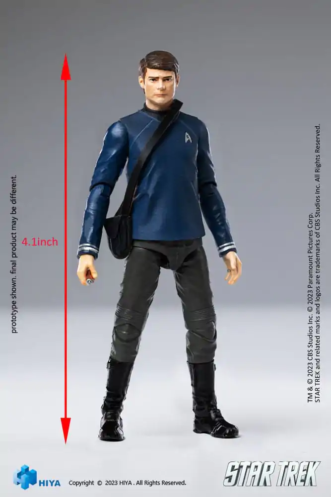 Star Trek Izvrstna Mini Akcijska Figura 1/18 Star Trek 2009 McCoy 10 cm fotografija izdelka