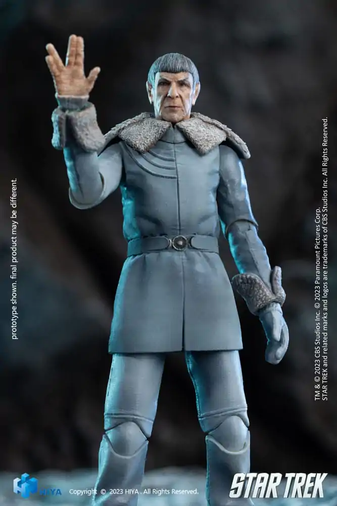 Star Trek Exquisite Mini Akcijska Figura 1/18 Star Trek 2009 Spock Prime 10 cm fotografija izdelka