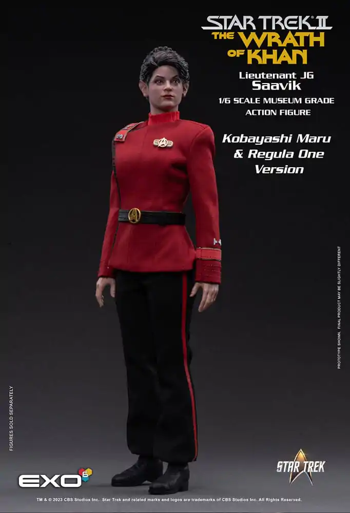 Star Trek II: The Wrath of Khan akcijska figura 1/6 Lt. Saavik (Regula One Version) 28 cm fotografija izdelka