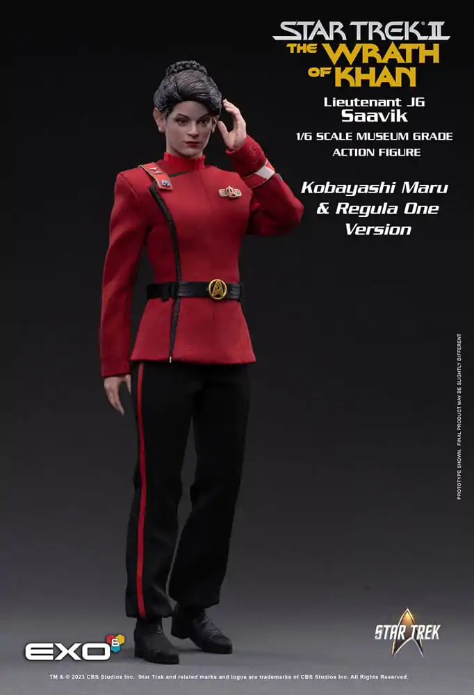 Star Trek II: The Wrath of Khan akcijska figura 1/6 Lt. Saavik (Regula One Version) 28 cm fotografija izdelka