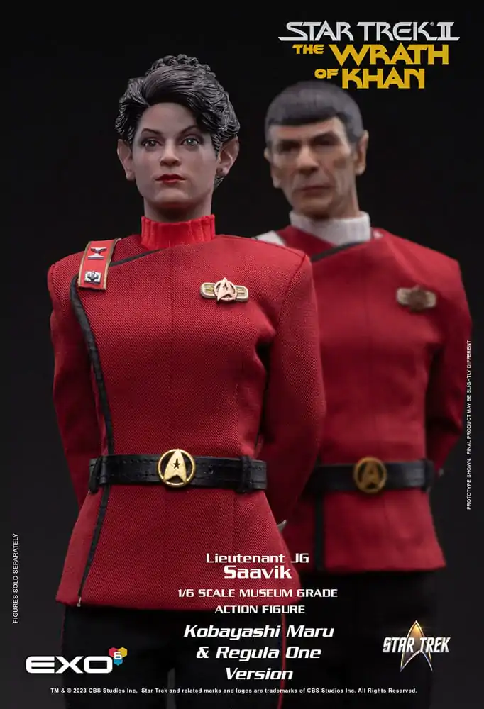 Star Trek II: The Wrath of Khan akcijska figura 1/6 Lt. Saavik (Regula One Version) 28 cm fotografija izdelka