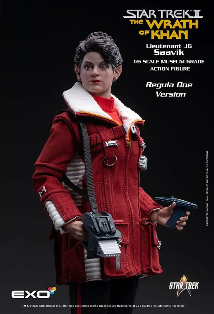 Star Trek II: The Wrath of Khan akcijska figura 1/6 Lt. Saavik (Regula One Version) 28 cm fotografija izdelka