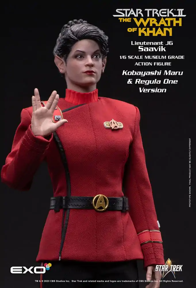 Star Trek II: The Wrath of Khan akcijska figura 1/6 Lt. Saavik (Regula One Version) 28 cm fotografija izdelka