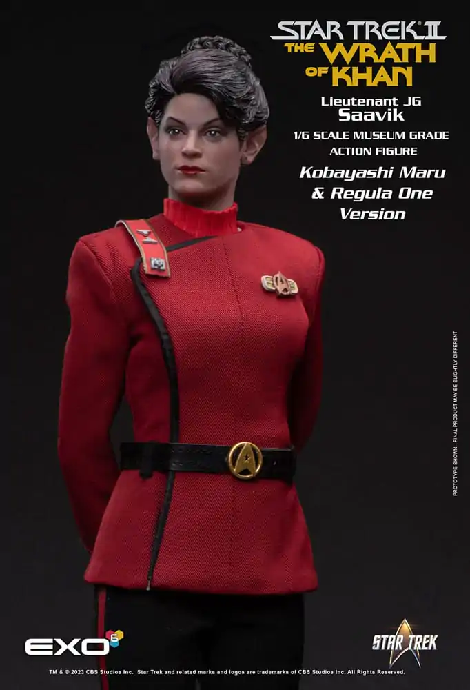 Star Trek II: The Wrath of Khan akcijska figura 1/6 Lt. Saavik (Regula One Version) 28 cm fotografija izdelka