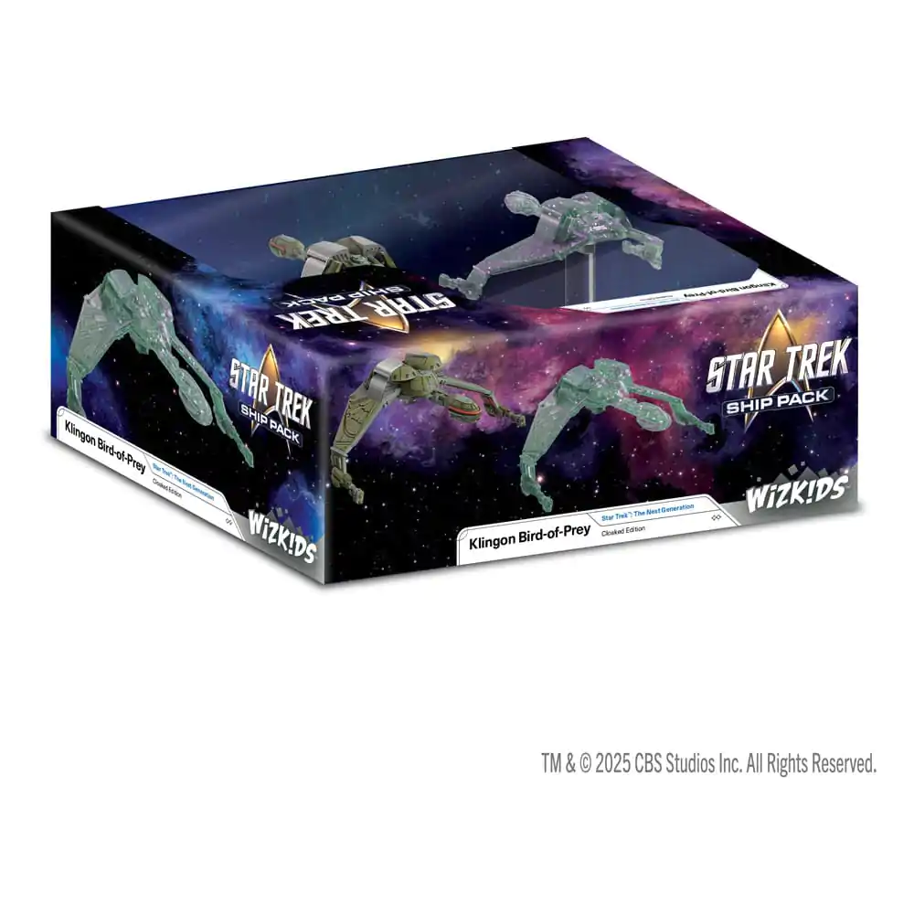Star Trek: Into the Unknown Miniatures Bird-of-Prey Posebna Zakrinkana Izdaja Angleška Verzija fotografija izdelka