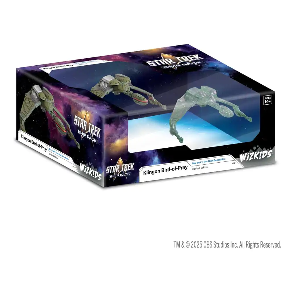 Star Trek: Into the Unknown Miniatures Bird-of-Prey Posebna Zakrinkana Izdaja Angleška Verzija fotografija izdelka