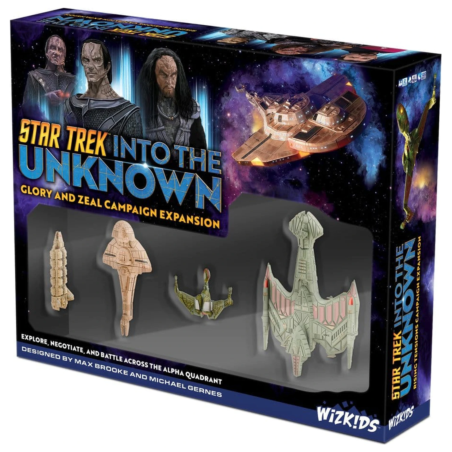 Star Trek: Into the Unknown Miniatures Game Expansion Glory and Zeal *angleška različica* fotografija izdelka
