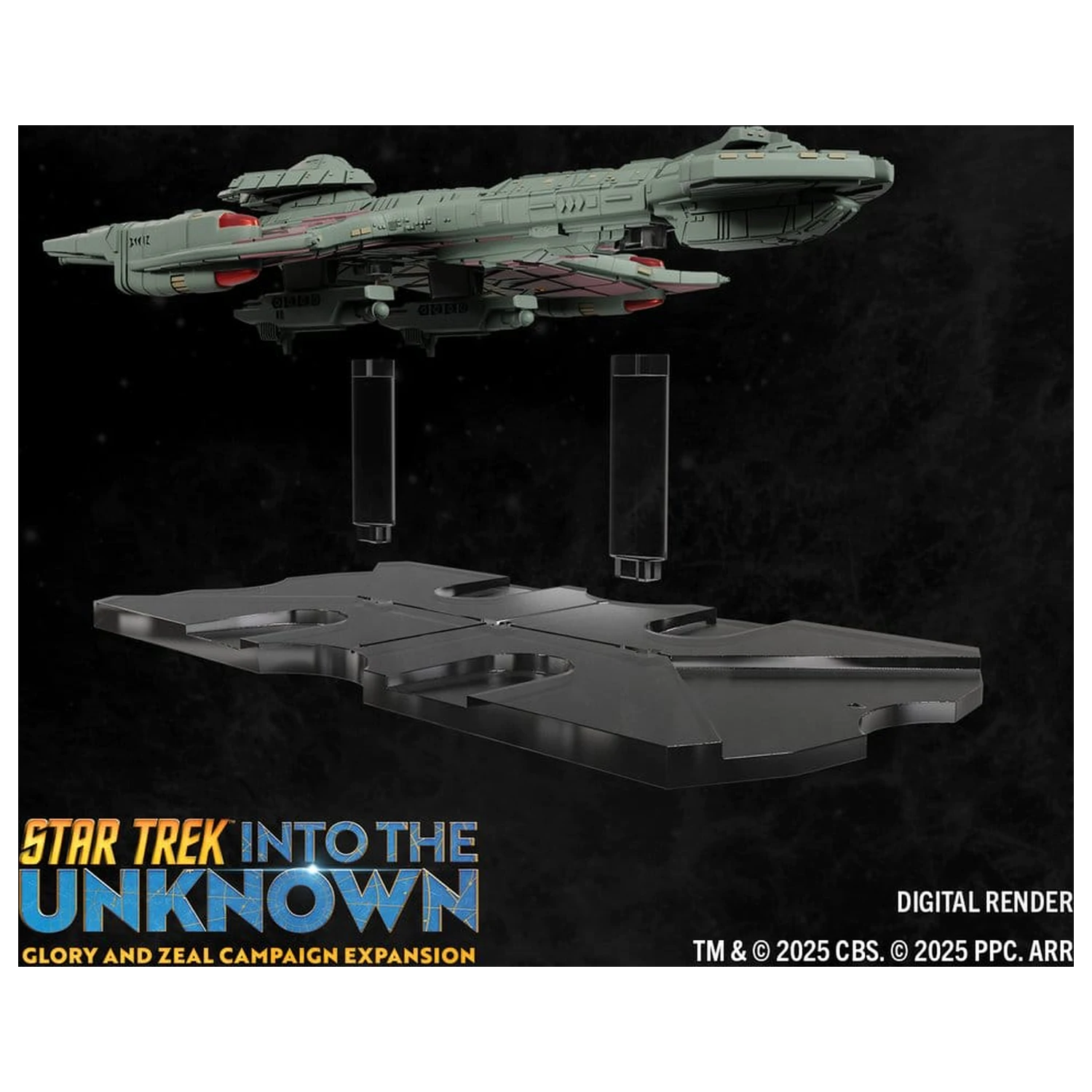 Star Trek: Into the Unknown Miniatures Game Expansion Glory and Zeal *angleška različica* fotografija izdelka