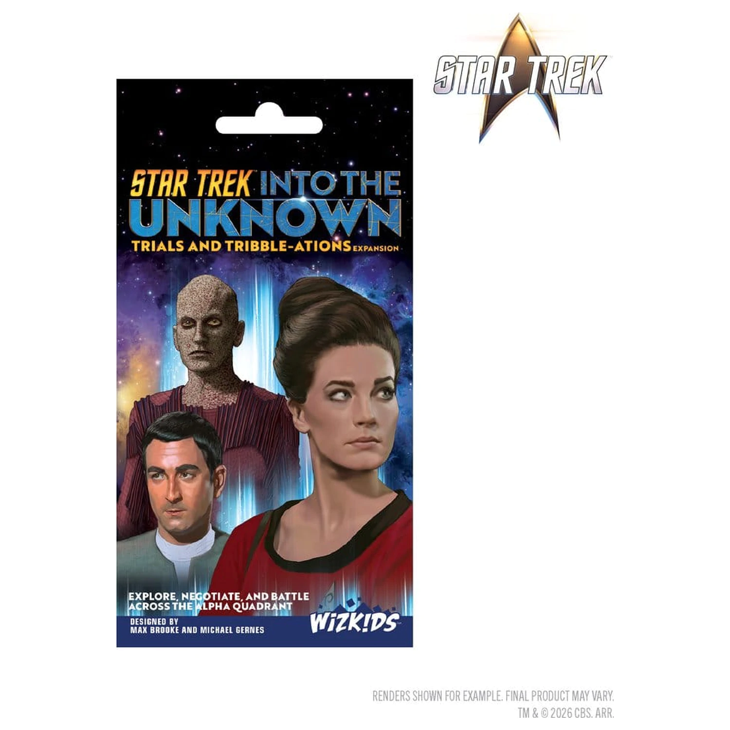 Star Trek: Into the Unknown - Trials and Tribble-ations komplet kart fotografija izdelka